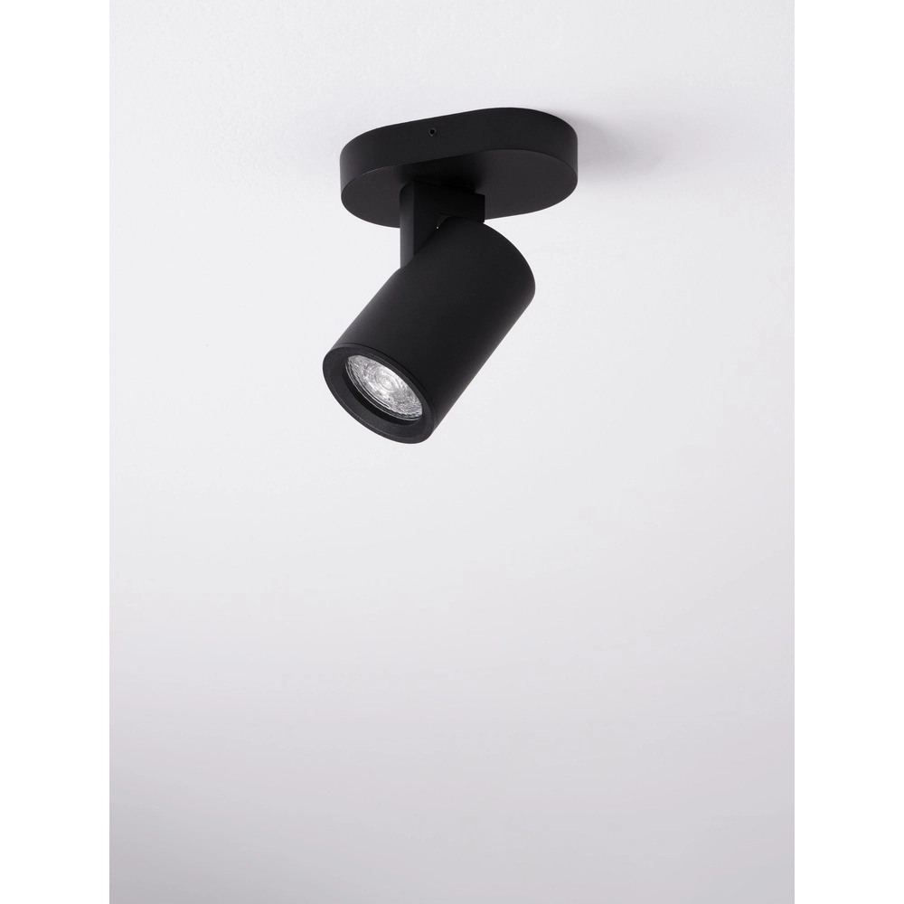 Ceiling spotlight Esto Single Black Lyora 5212017453419