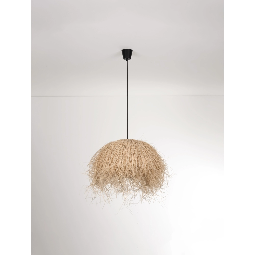 Rattan pendant lamp Jaunet Ø 65cm Lyora 5212017465597
