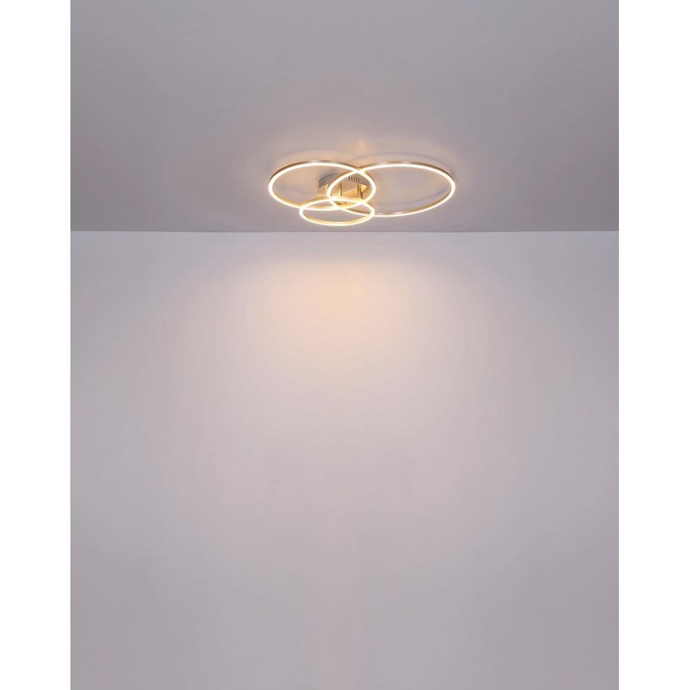 Modern ceiling lamp Munni nickel Globo 9007371395842