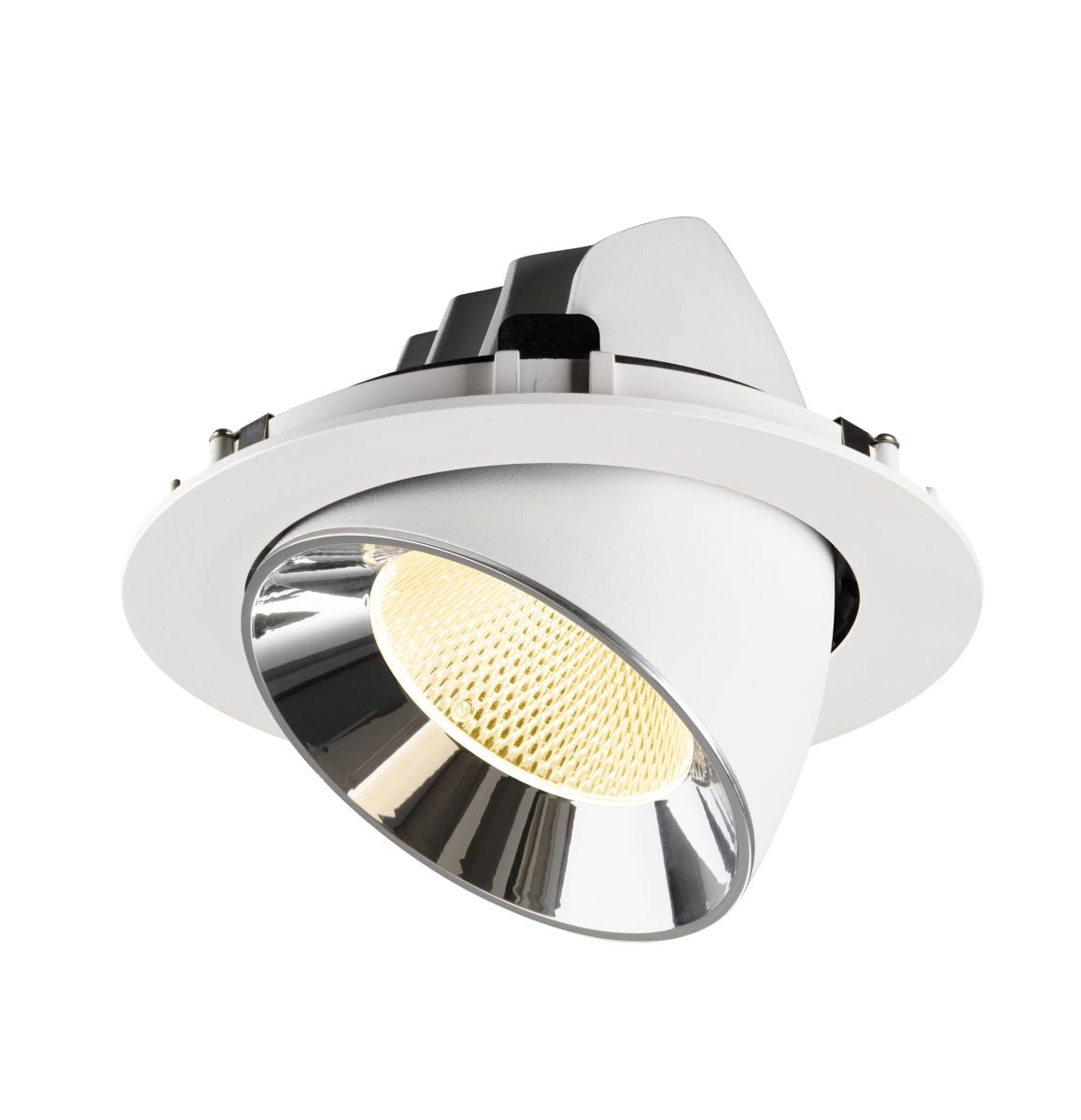 Recessed spotlight Numinos Gimble XL white/chrome 3000K - 20deg SLV 4024163308618