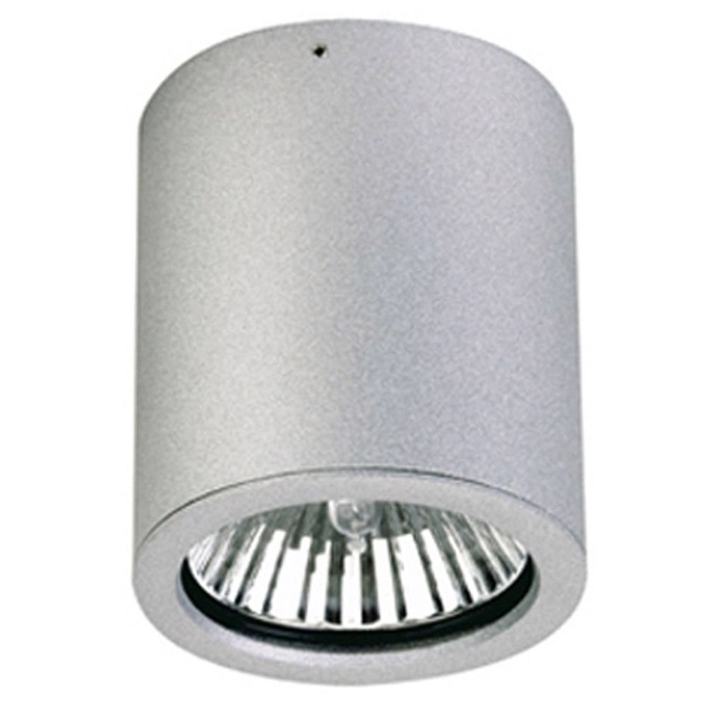Outdoor light Cylinder Silver gray
