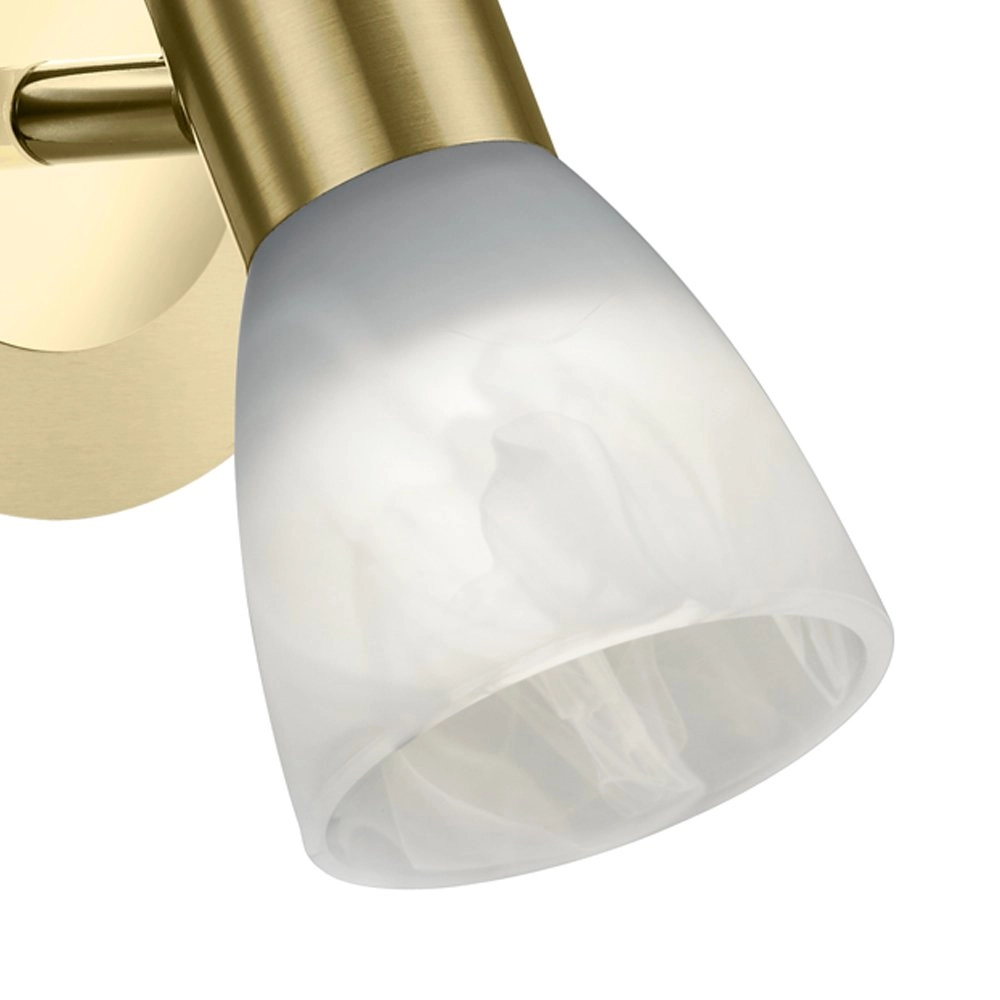 LED ceiling spot Levisto brass matt Trio 4017807281644