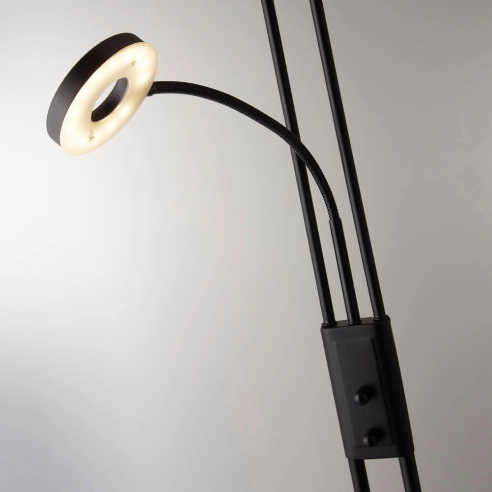 Floor reading lamp Mother & Child black Searchlight 5053423241265