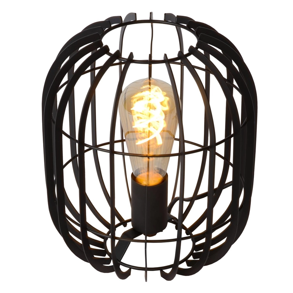 Table lamp Reda Ø 22cm black Lucide 5411212782502
