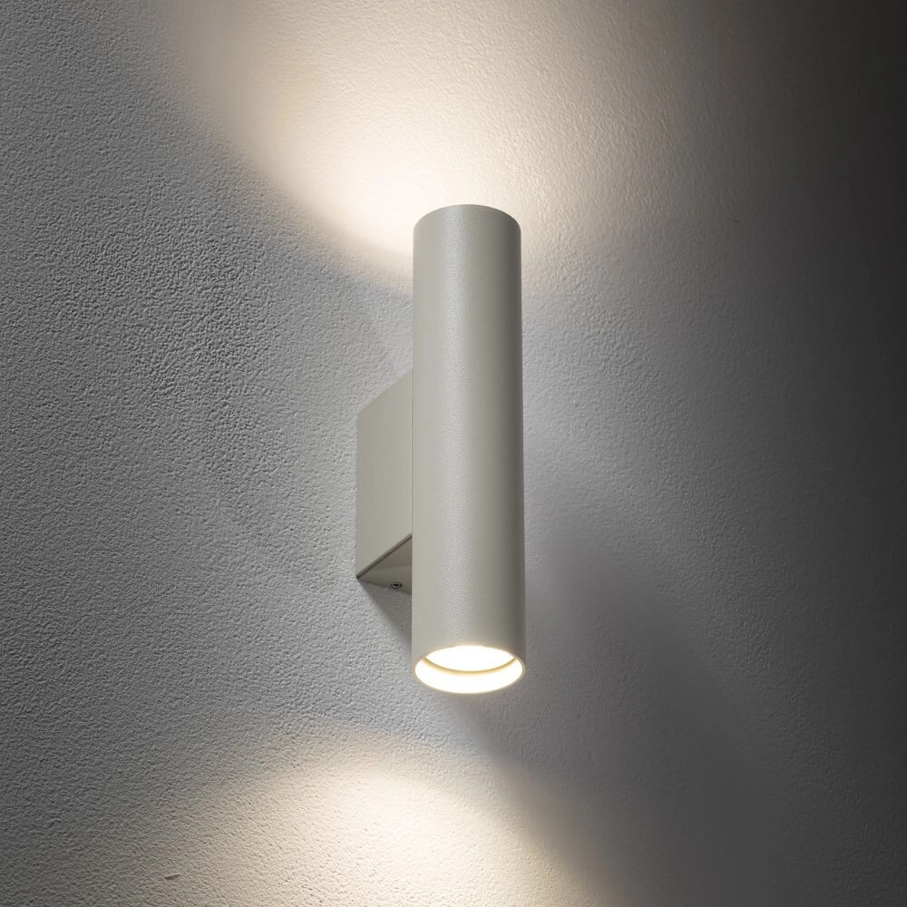Light grey wall spotlight Fourty M up & down Lyora 5903139108904