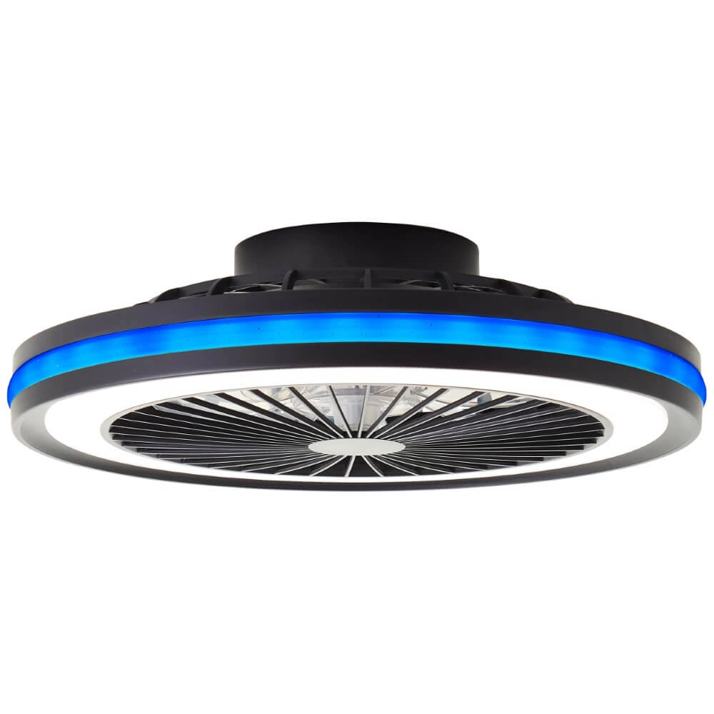 Ceiling fan Palmero with RGB function Brilliant 4004353425189