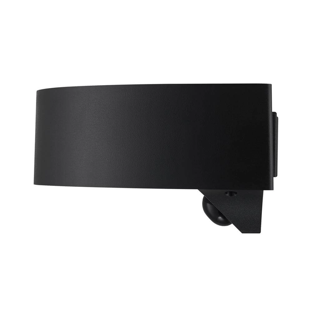 Solar wall lamp Monay black round Nordlux 5704924023545