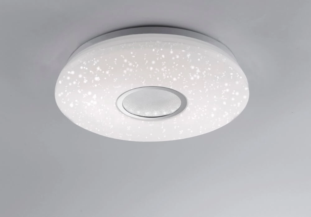 Ceiling lamp Jonas 42cm - 3000-5000K star effect white Just Light 4043689940737