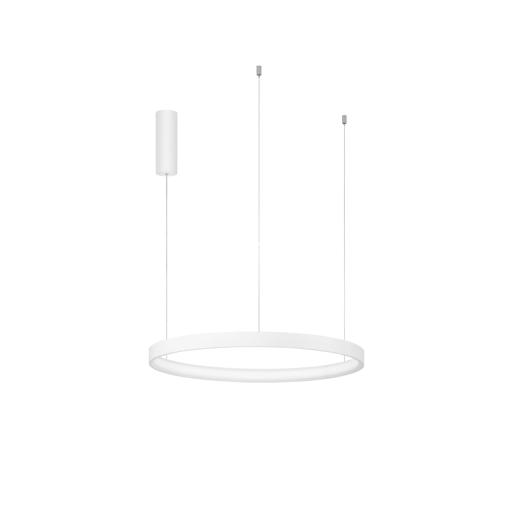 Round pendant lamp Perrine white Ø 60cm Lyora 5212017438423