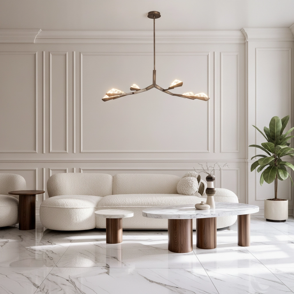 Antique pendant lamp Greta antique brass 137.5cm