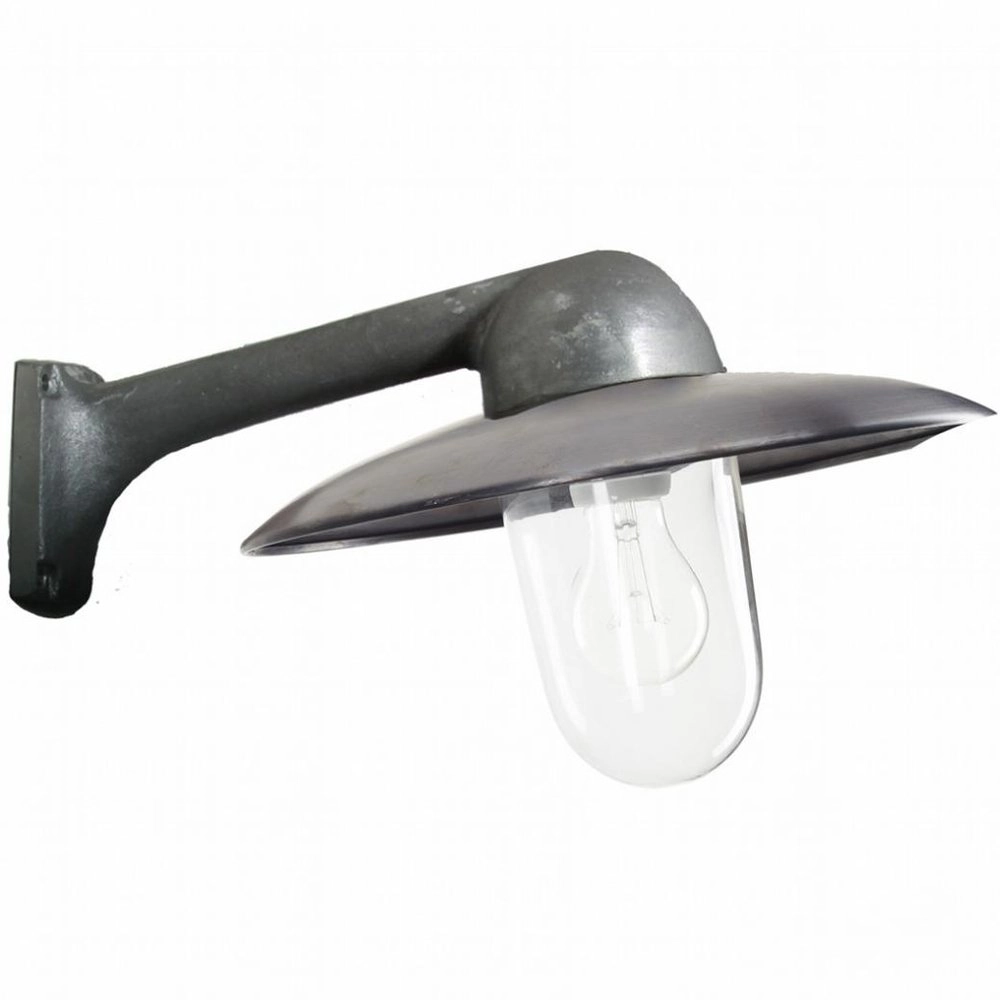 Industry outdoor lamp Fabrique anthracite with old copper