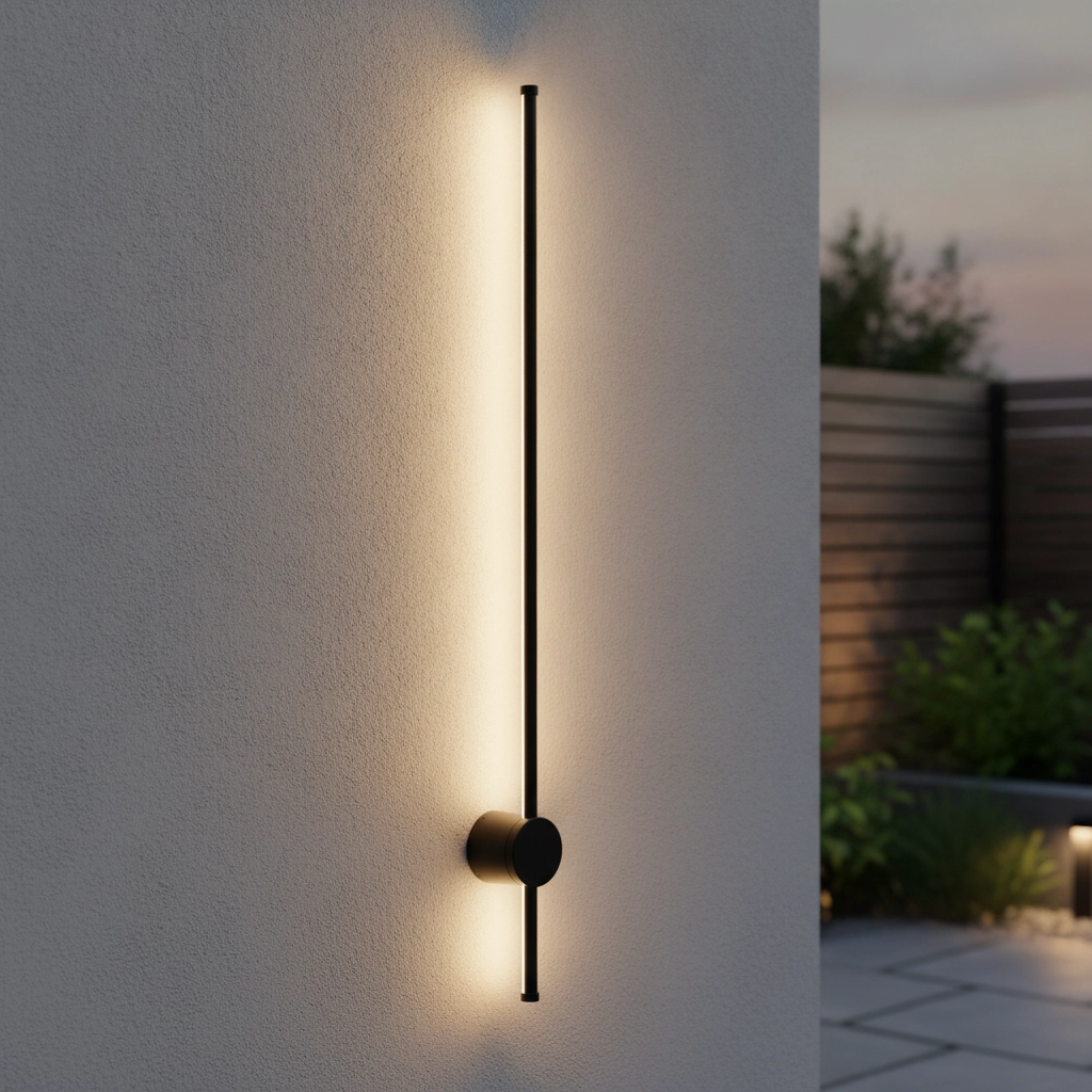 Design wall lamp Ridge black 97cm