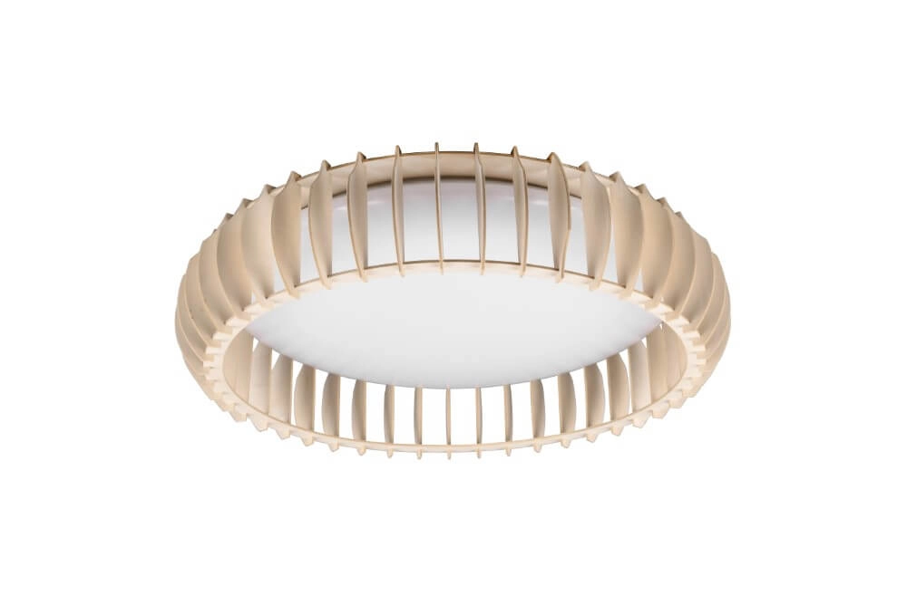 Ceiling lamp Monte 60cm wood brown