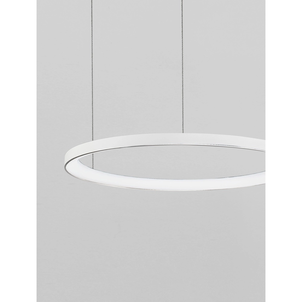 Design pendant lamp Pertino white Ø 58cm 2700K Lyora 5212017446046