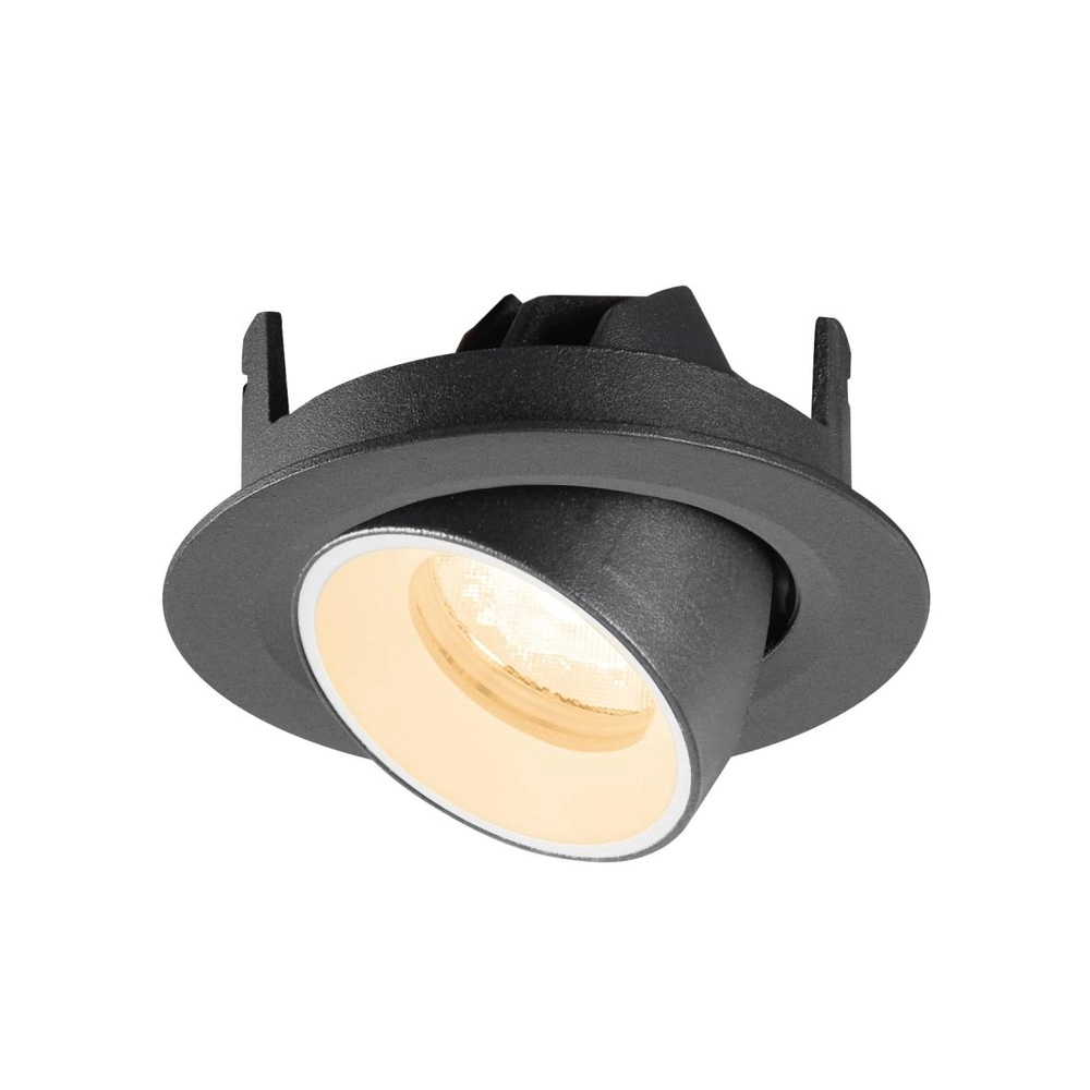 Recessed spotlight Numinos Gimble XS black/white 2700K - 40deg SLV 4024163307246
