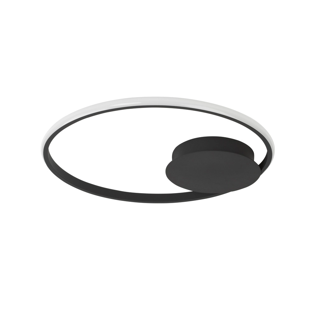 Round ceiling lamp Fuline black Ø 50cm Lyora 5212017419682