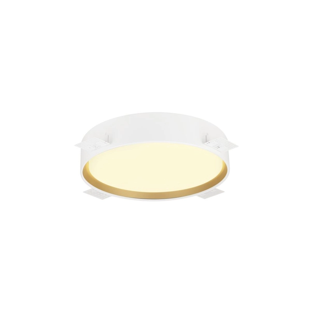 Ceiling lamp Decona Ø 30cm black with gold - 3000K/4000K SLV 4024163302968