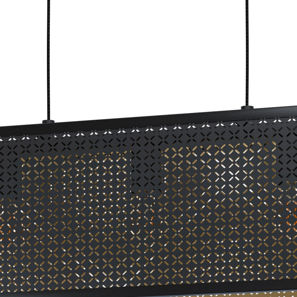 Black hanging lamp Sallicano Eglo 9002759435592