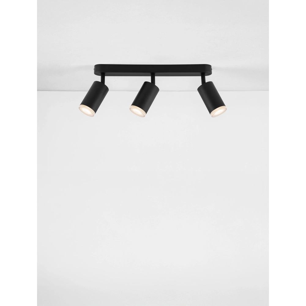 Surface-mounted spot Mao 3-light black Lyora 5212017475299