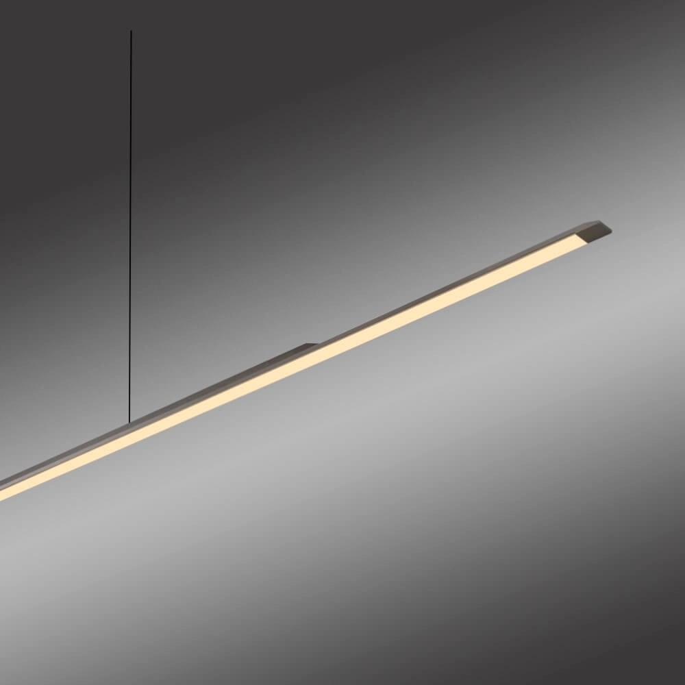 Design hanging lamp Pure Surface gray 160cm Paul Neuhaus 4012248384183