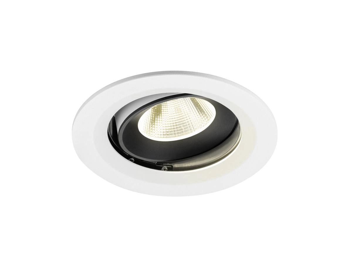 Recessed spotlight Numinos Move M white/black 4000K - 20deg