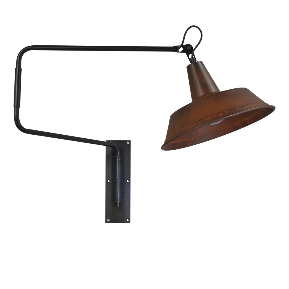 Wall reading light Industria Rust Masterlight 8718121235912