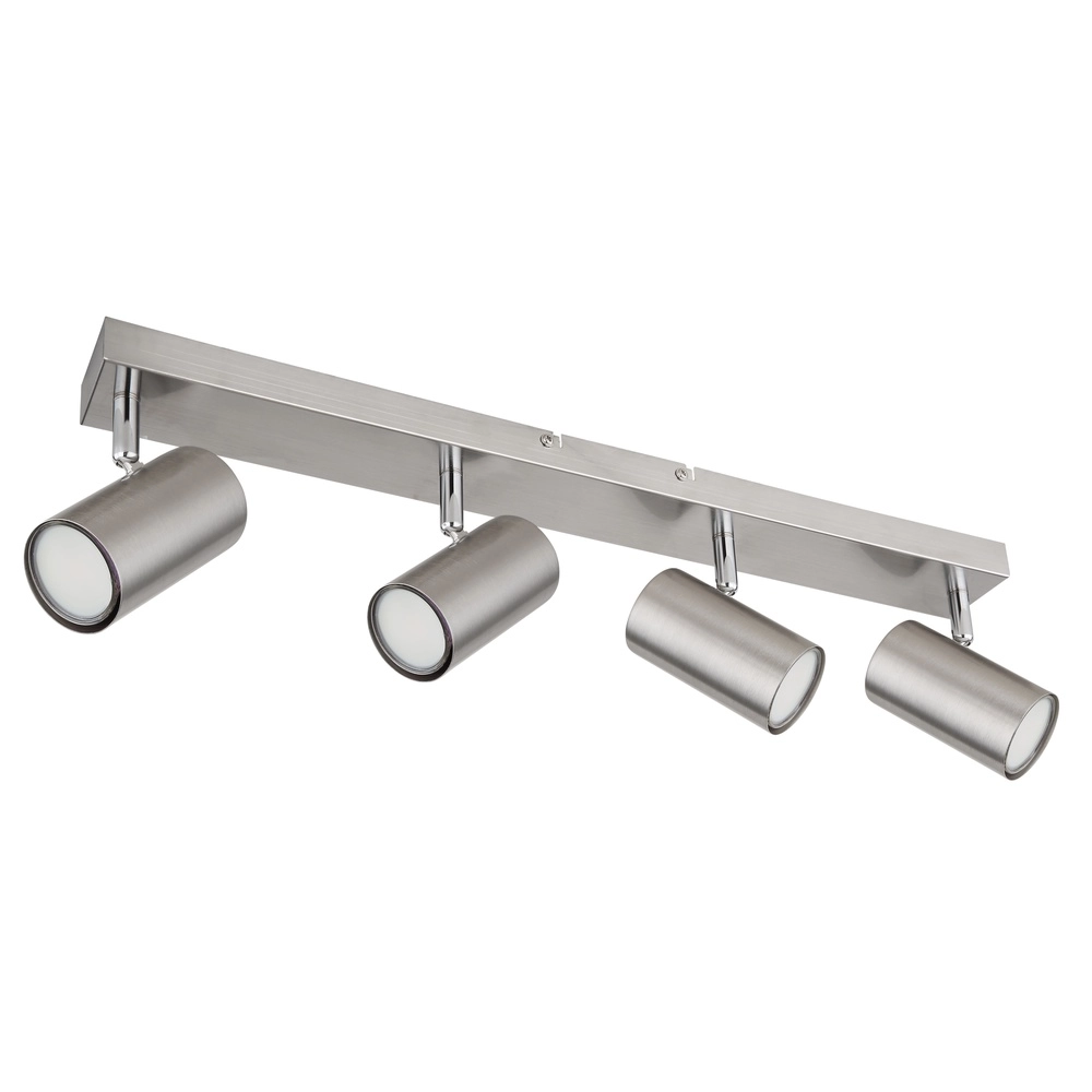 Ceiling lamp 4-lights Robby nickel Globo 9007371433537