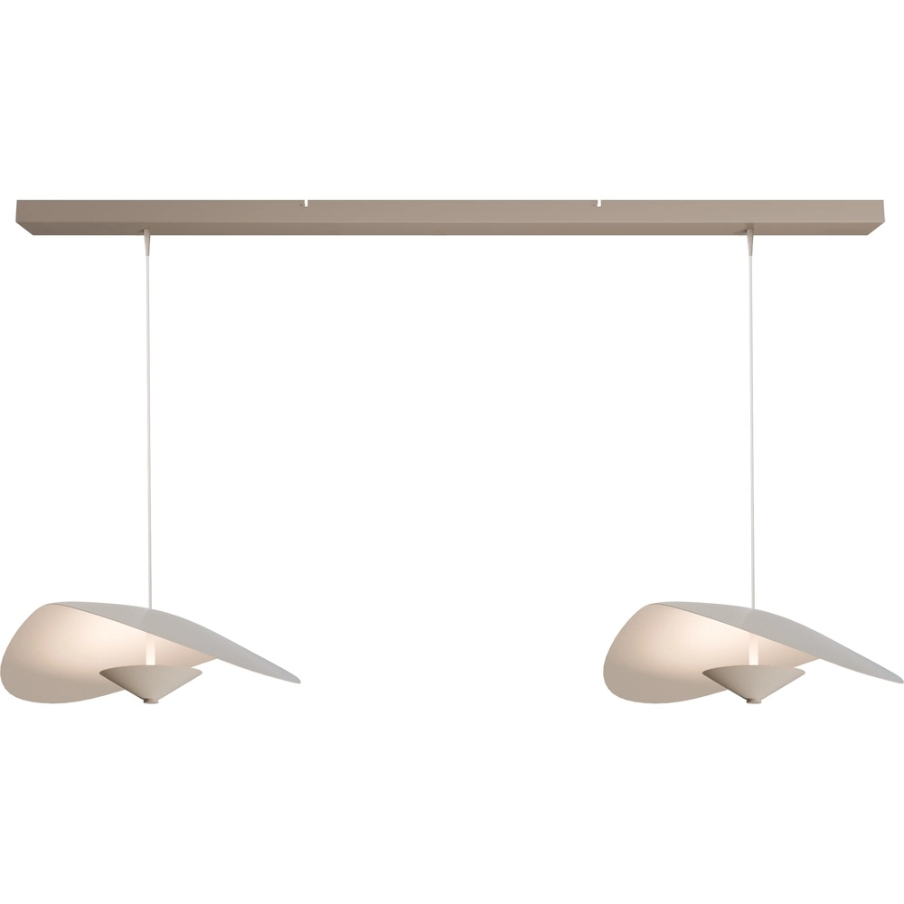 Danish 2L pendant lamp Lente Ø45cm - sand