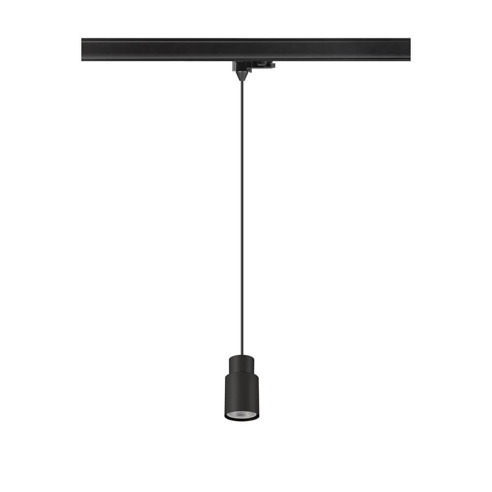 Shuttle for rail Puri 2.0 Tube Black 3-phase SLV 4024163294515