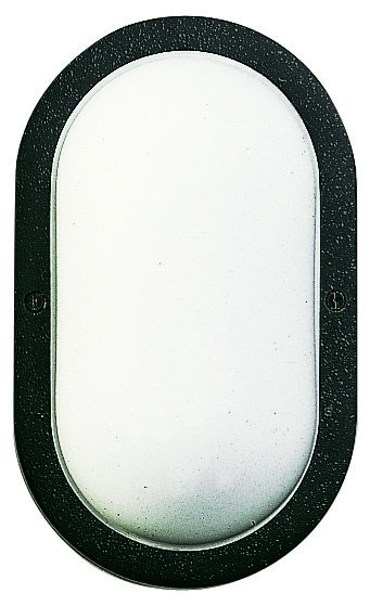 Outdoor lighting carport Ovalla 28cm-black
