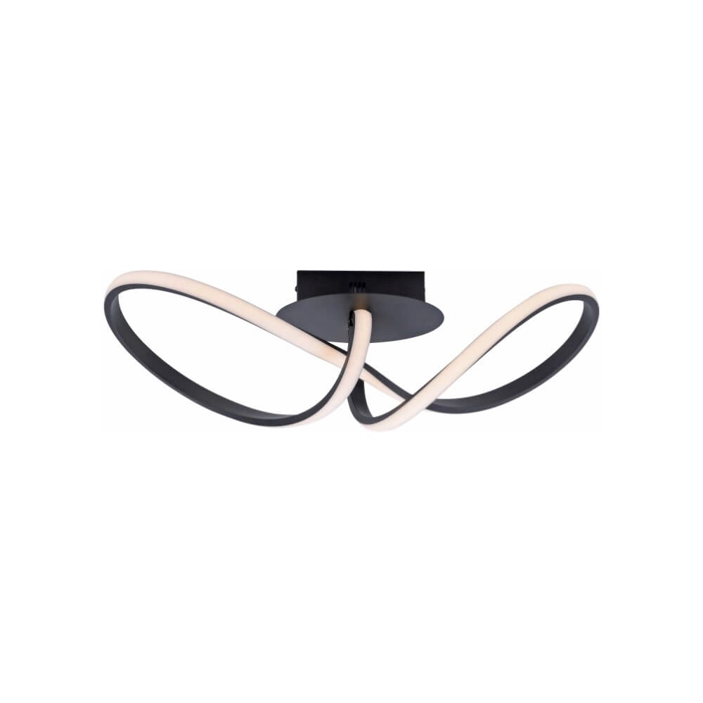 Design ceiling lamp Maria black Just Light 4043689975777
