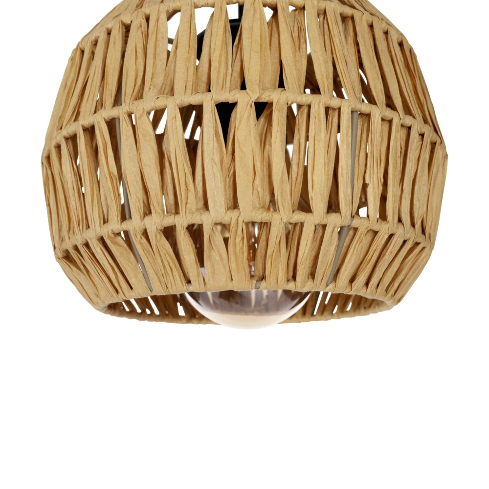 Rattan pendant lamp Sheldon 3-light Eglo 9008606359790