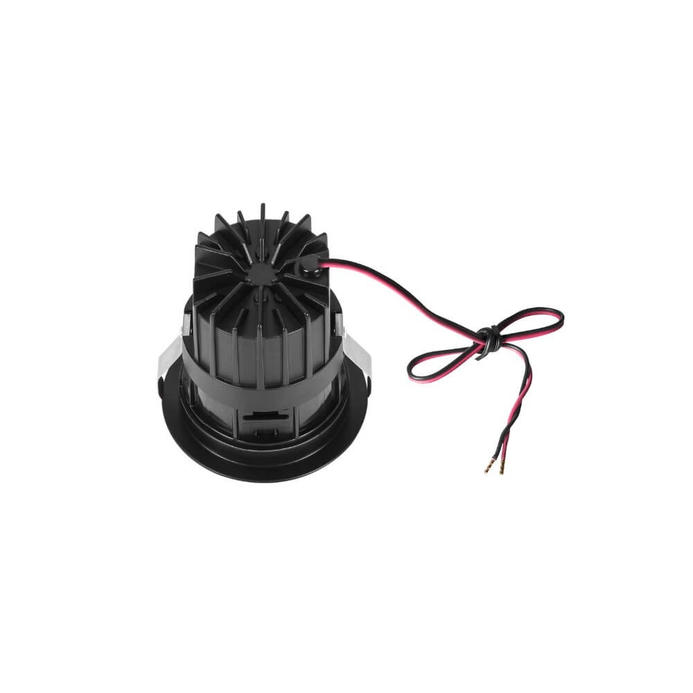 LED recessed spotlight Horn black - deepened - 3000K SLV 4024163228176