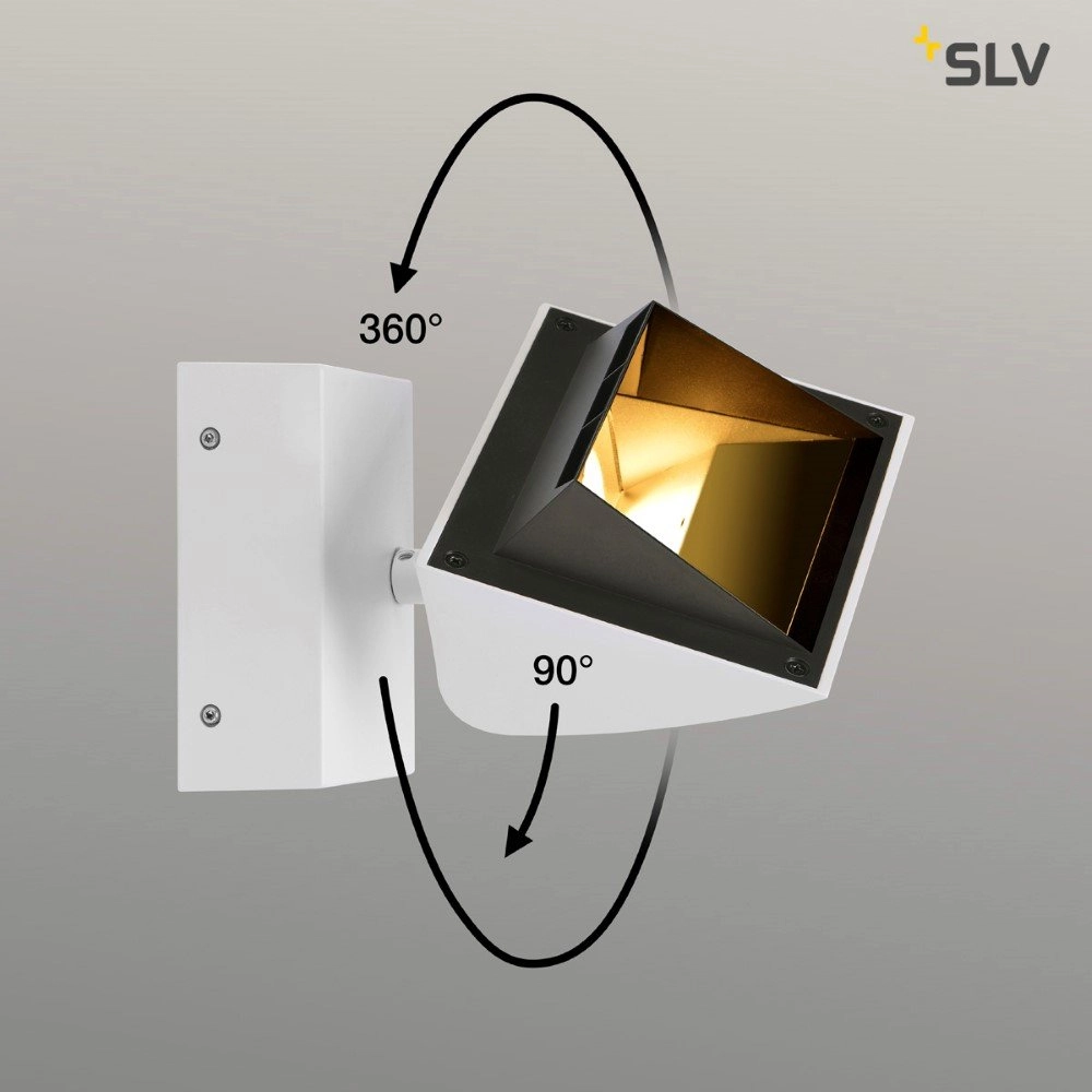 Wall lamp Merado 40w - 4000K - 17.5cm white SLV 4024163199568