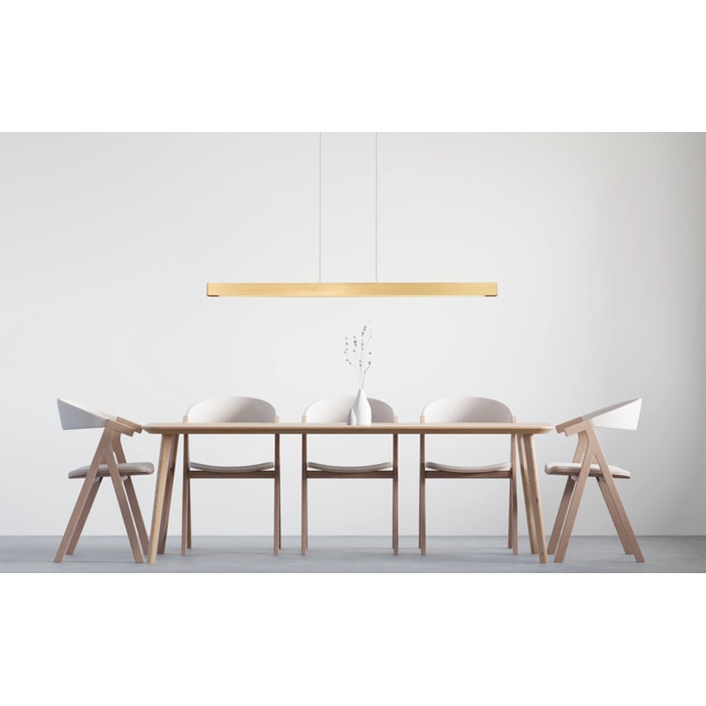 Design pendant lamp Atina 160cm gold Masterlight 8718121345475