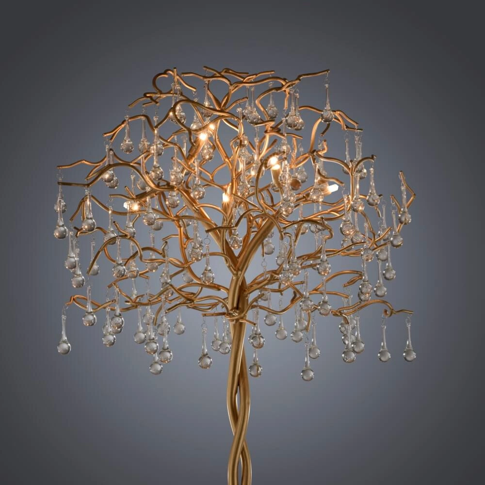 Standing Chandelier Icicle Antique brass Paul Neuhaus 4012248332931