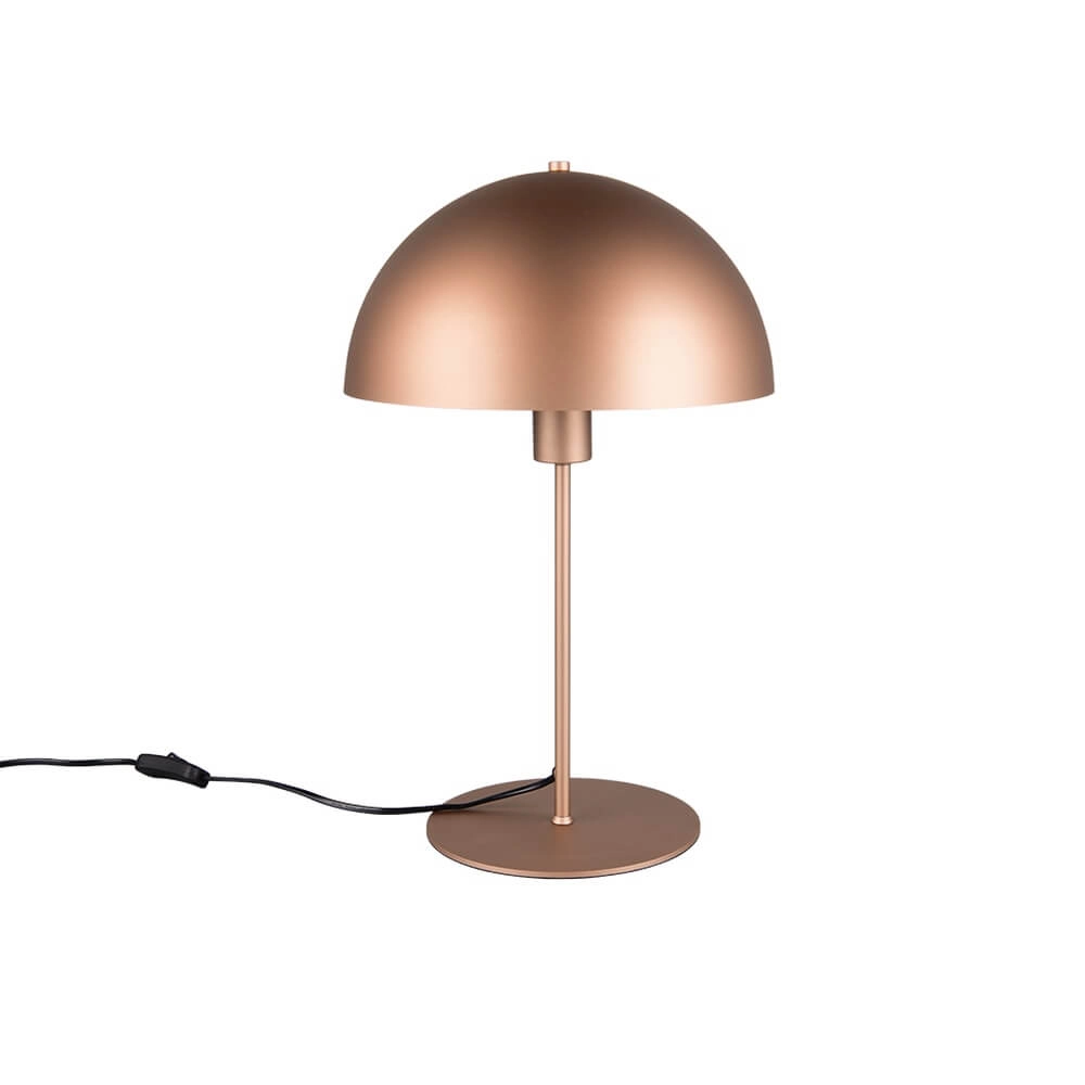Design table lamp Nola coffee brown Ø 30cm Trio 4017807633948
