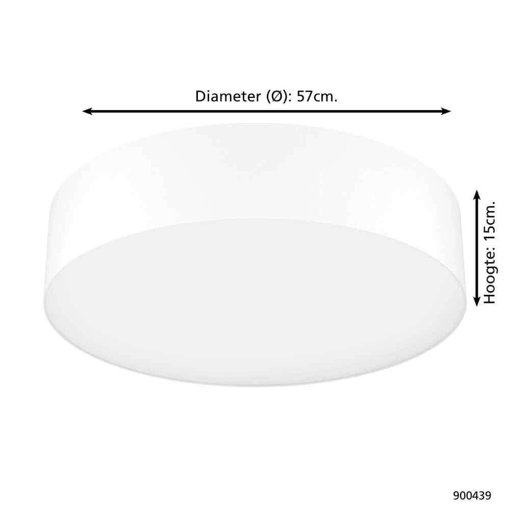 Ceiling lamp Zigbee Romao-Z white Eglo 9008606243914
