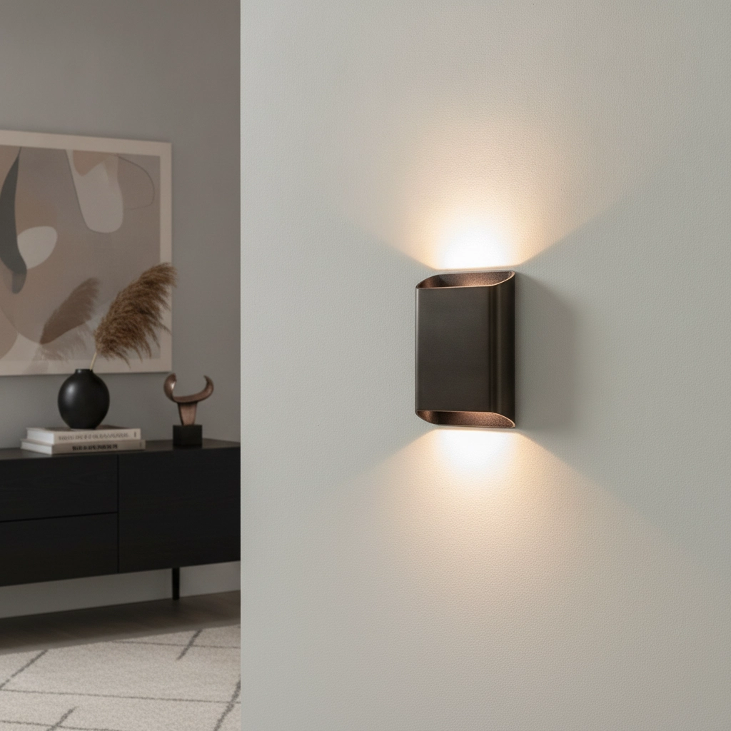 Wall lamp Diaz L Dark Bronze