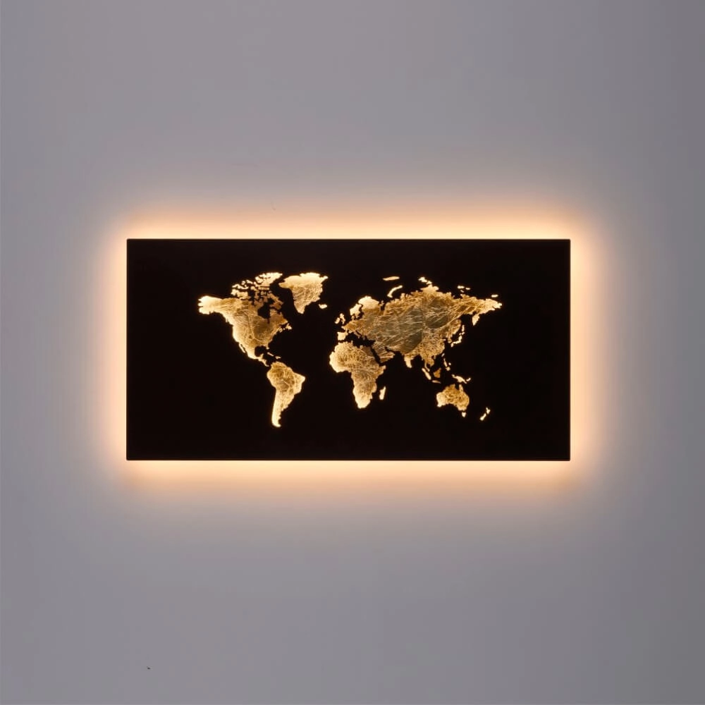 Wall lamp Map rust brown Paul Neuhaus 4012248376034