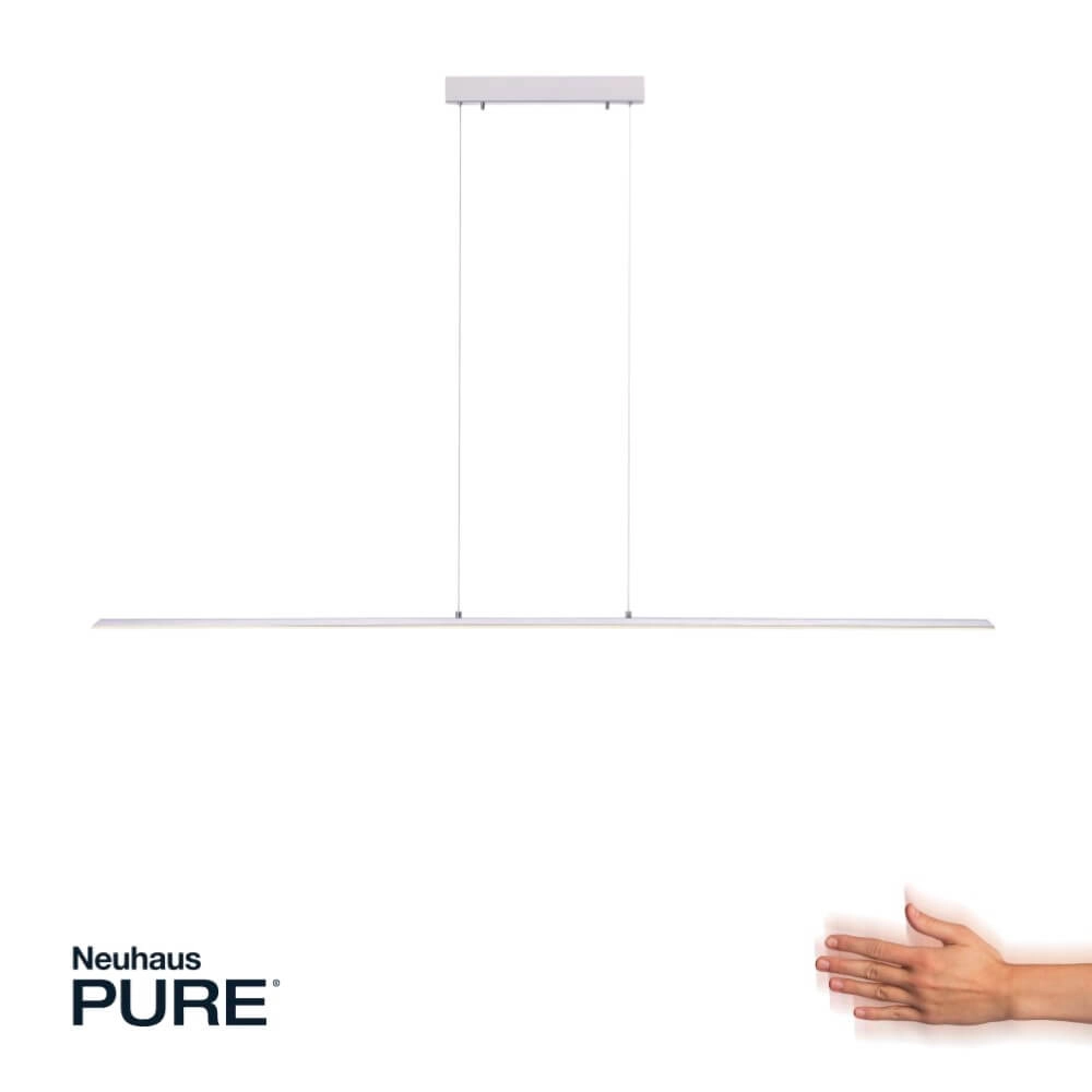 Design hanging lamp Pure Lite 160cm metal Paul Neuhaus 4012248344866