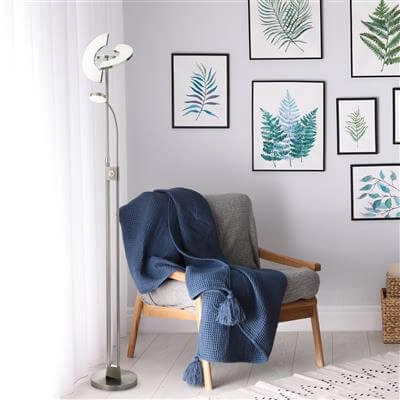 Sleek reading lamp Gio Searchlight 5053423151557