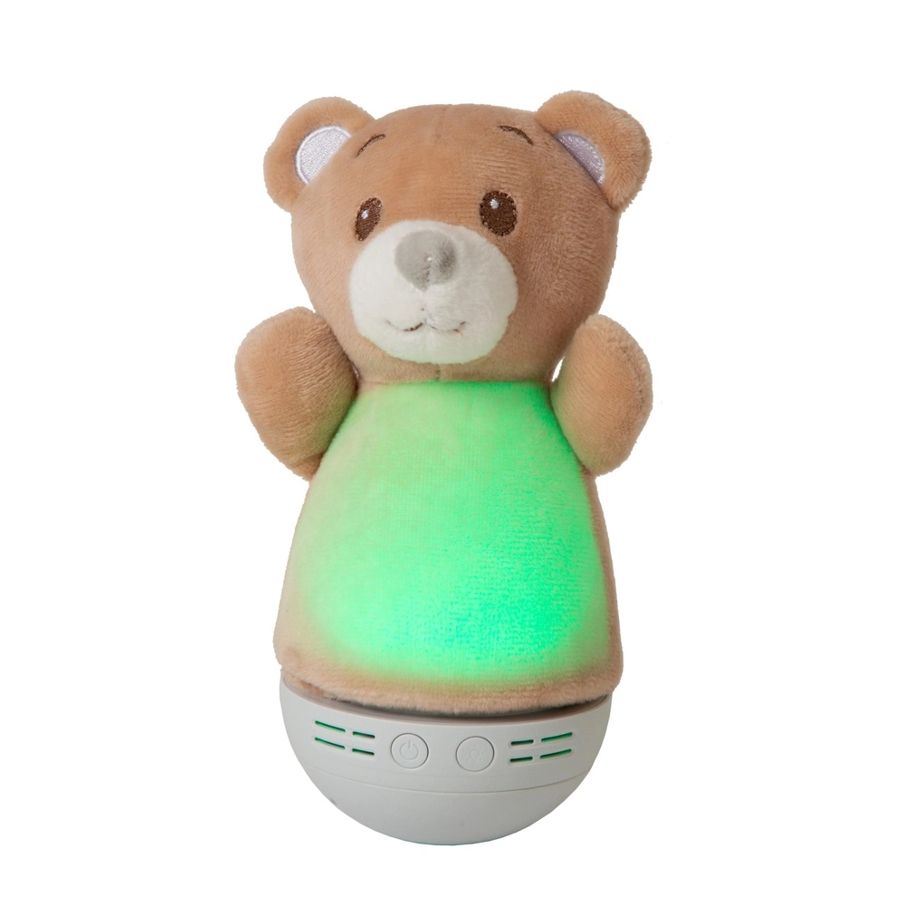 Night light Dolly Battery operated with music function - Brown Lucide 5411212771452