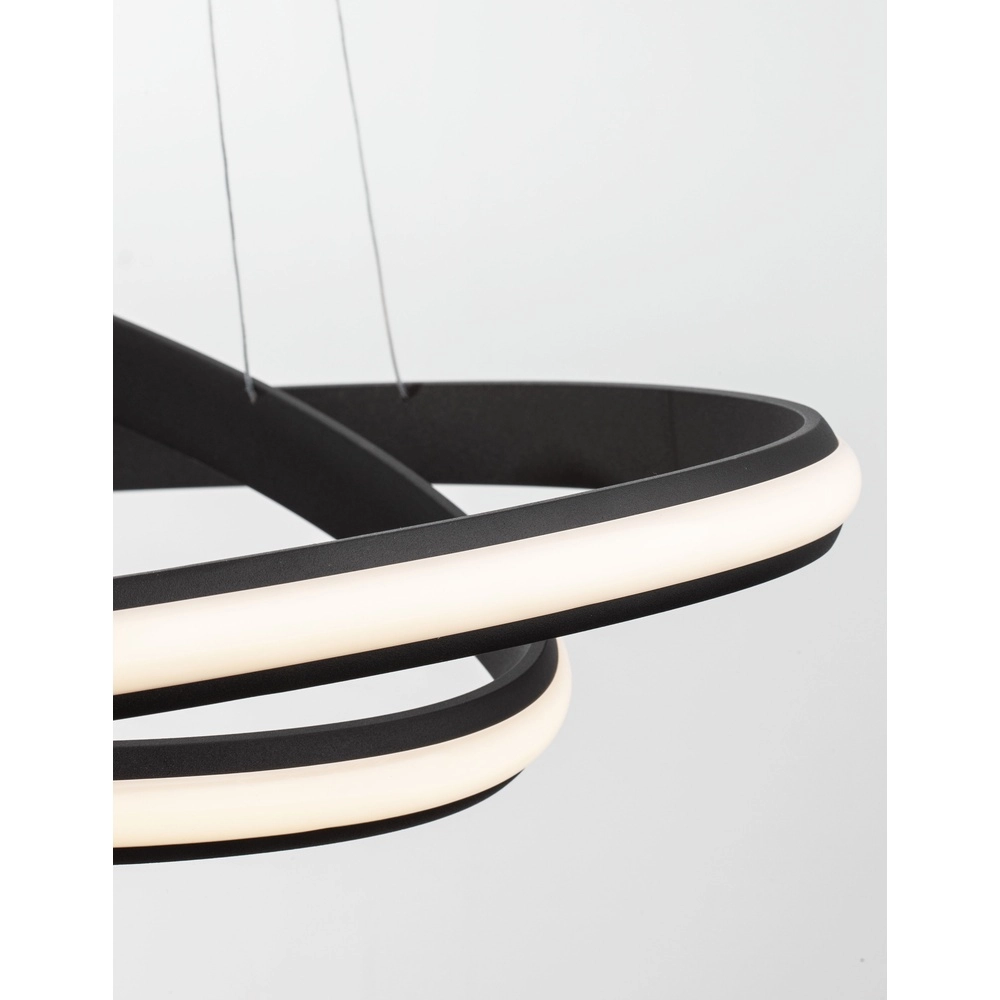 Design pendant lamp Aries black Ø 59cm Lyora 5212017419835