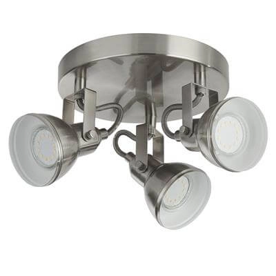 Stainless steel surface mounted spot Focus 3-light Searchlight 5053423090023