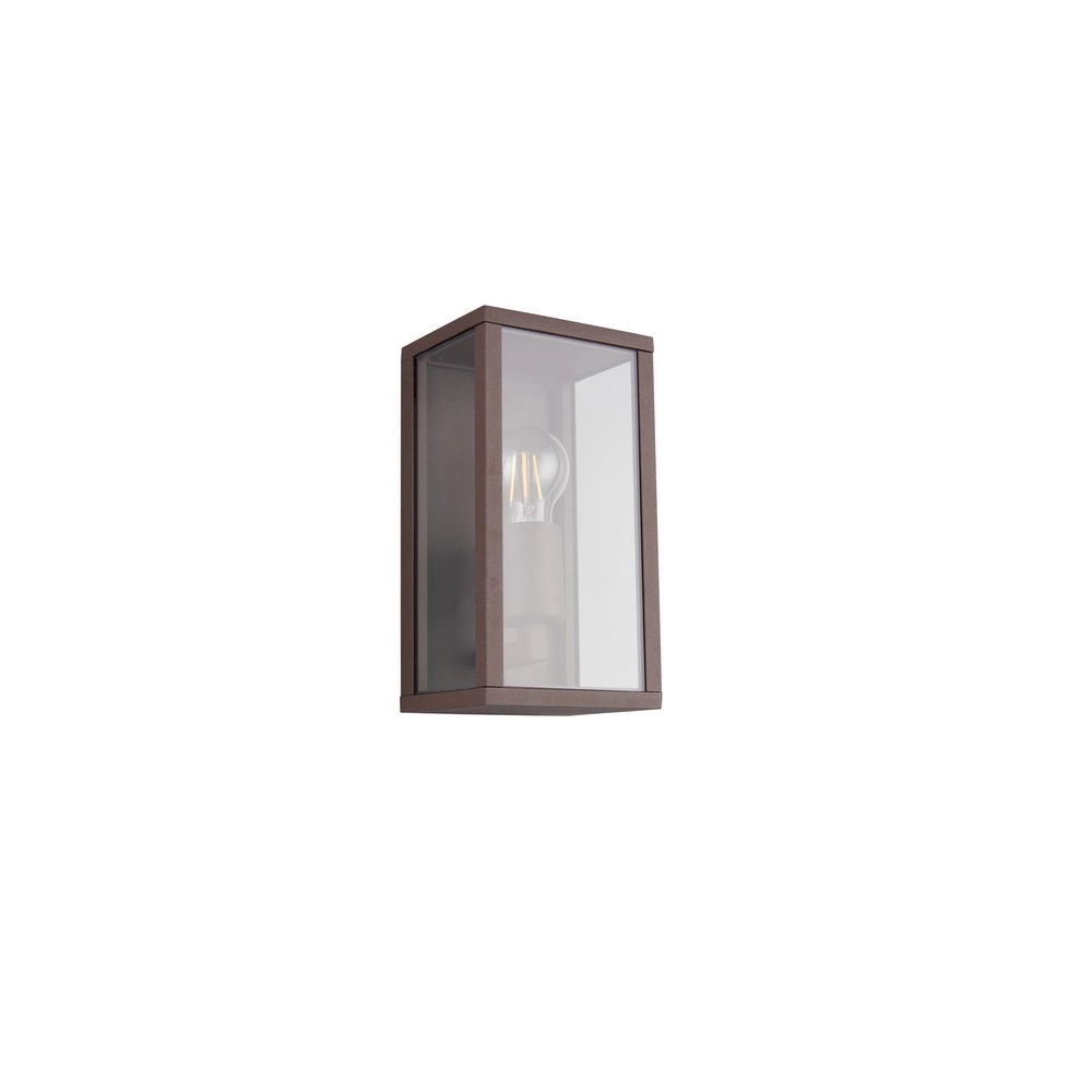 Modern wall lamp Garonne S rust brown Trio 4017807687378