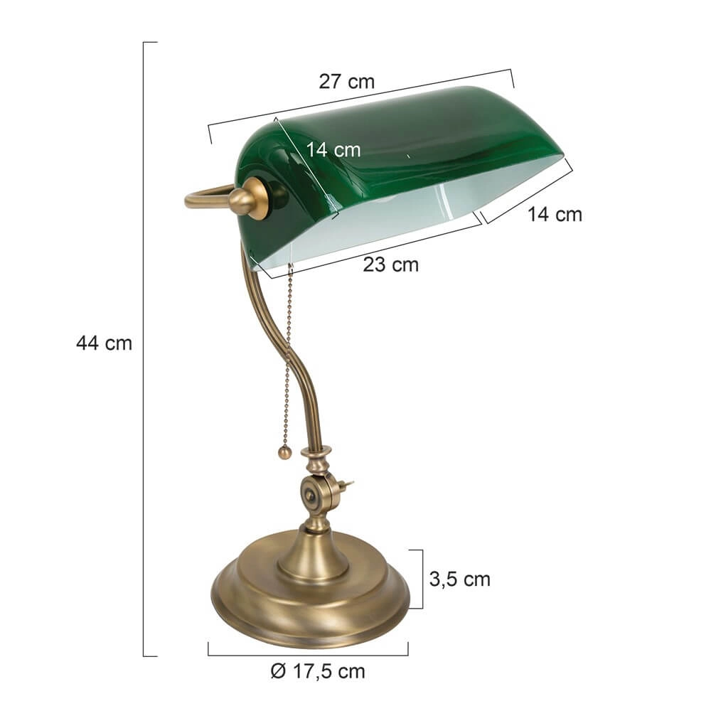 Banker's lamp Calais Steinhauer 8712746104394
