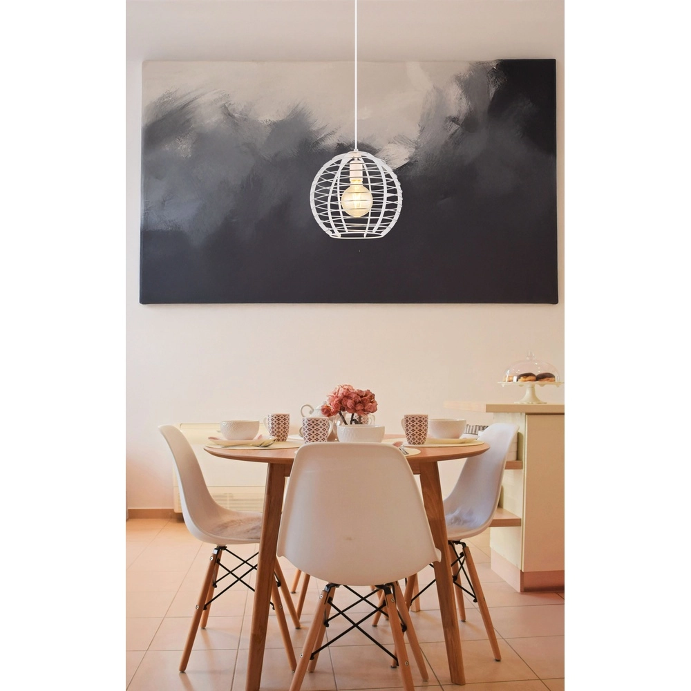 White pendant lamp Nesa Design Globo 9007371578214