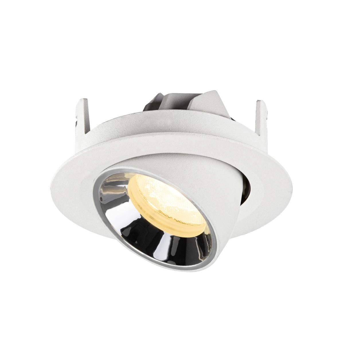 Recessed spotlight Numinos Gimble XS white/chrome 3000K - 40deg SLV 4024163306966