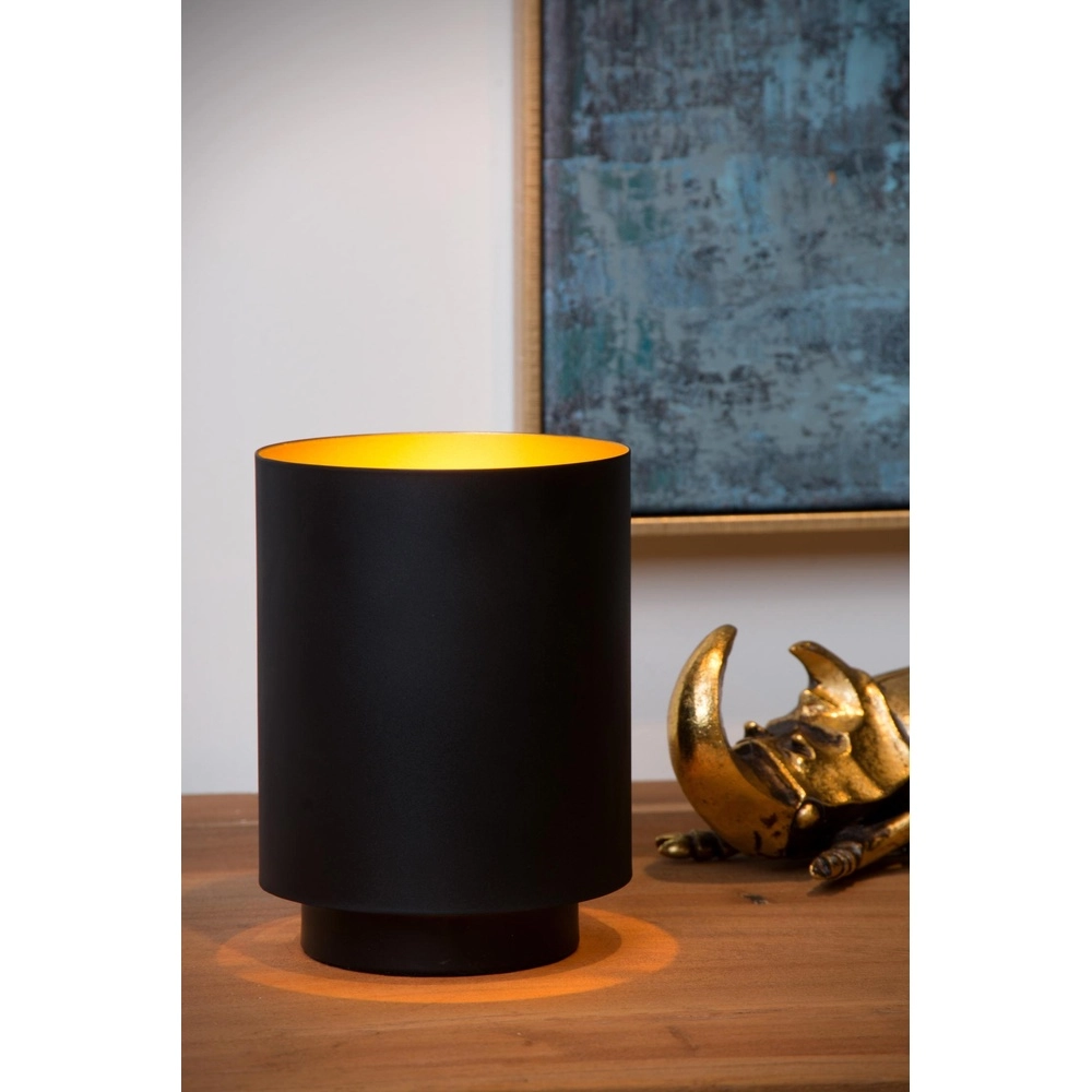 Table lamp Suzy Ø 12cm black Lucide 5411212451347